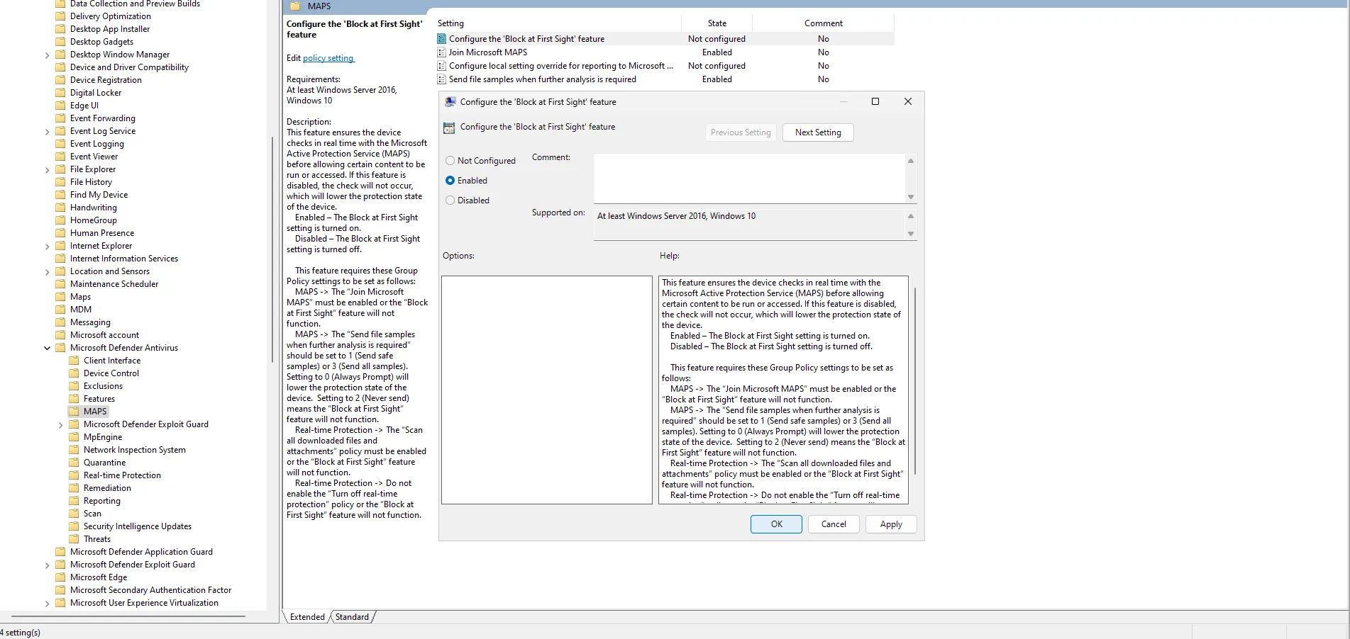 Block at first Sight