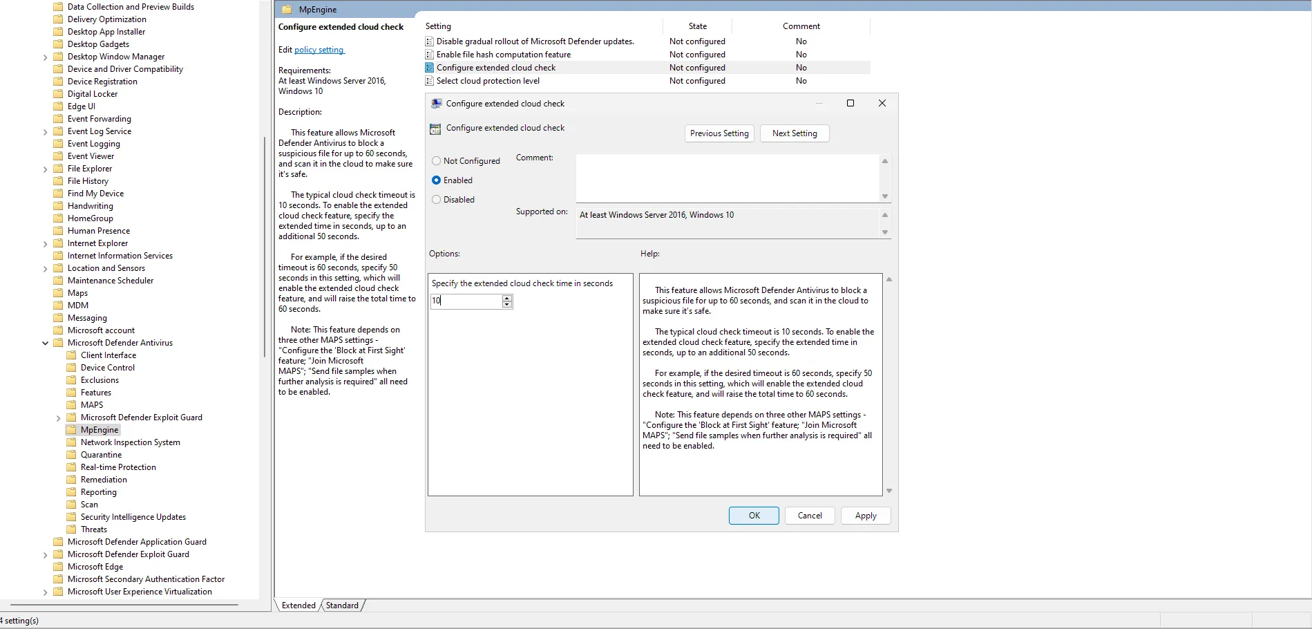 Extended Cloud Check