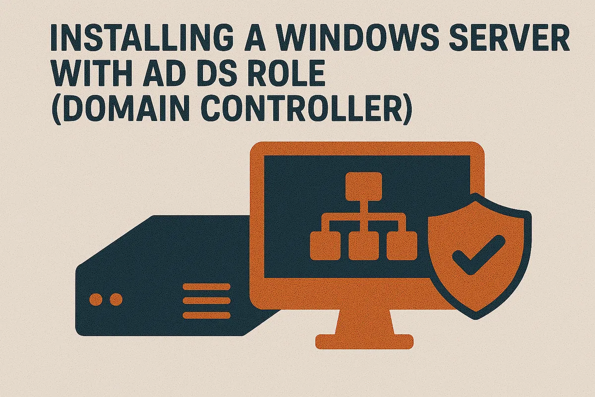 Installation d'un Windows Server avec le rôle AD DS (Contrôleur de domaine)